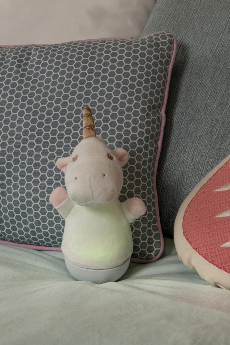 Lucide DOLLY - Stolná lampa pre deti - Batérie - S hudobným prvkom - Biela